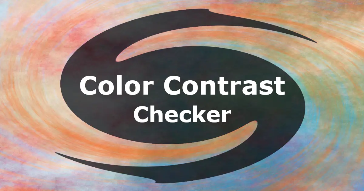 Color Contrast Checker