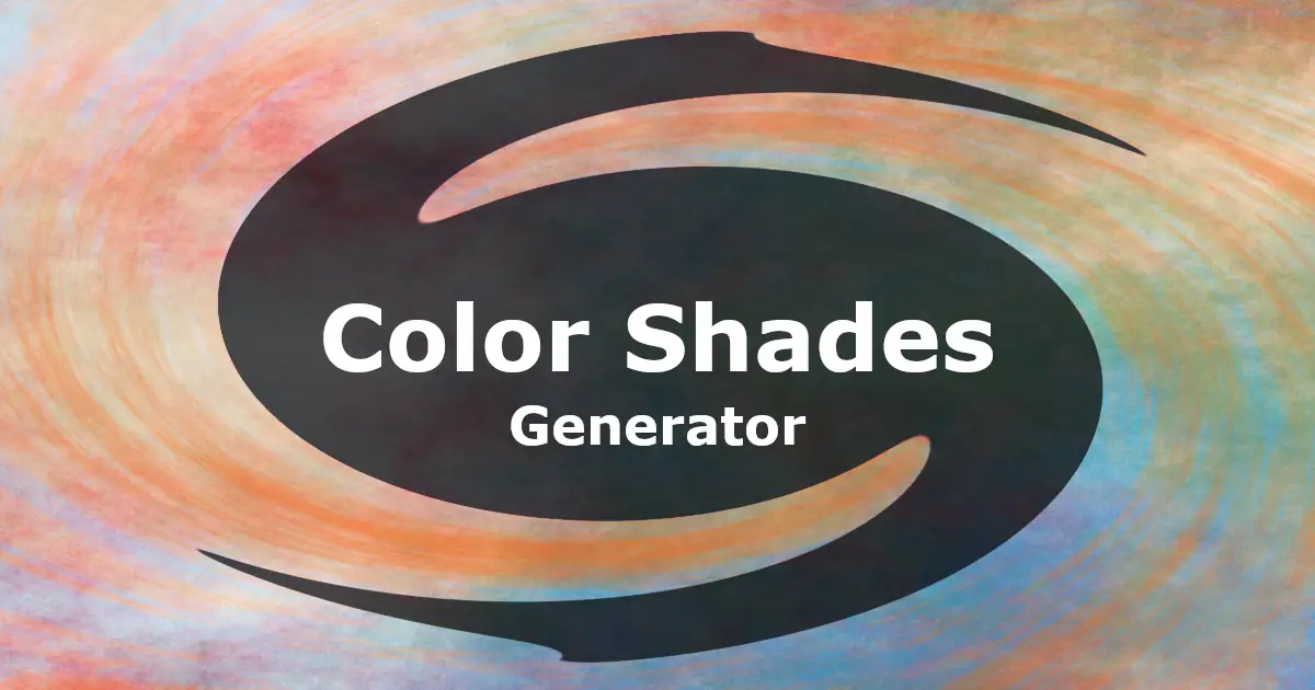 Color Shades Generator